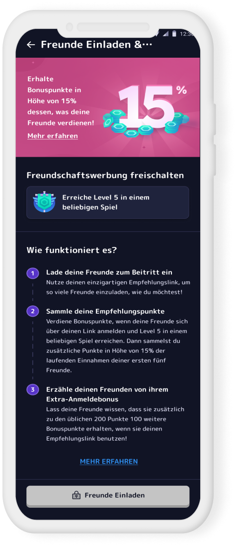 Phone - Invite & Manage Friends - German.png