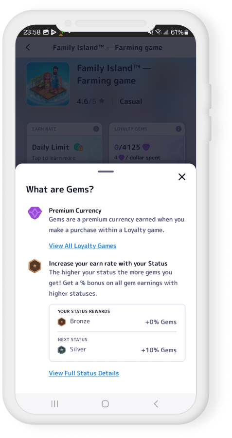 Phone - Gems active:available - loyalty status.png